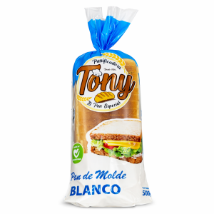pan de molde blanco